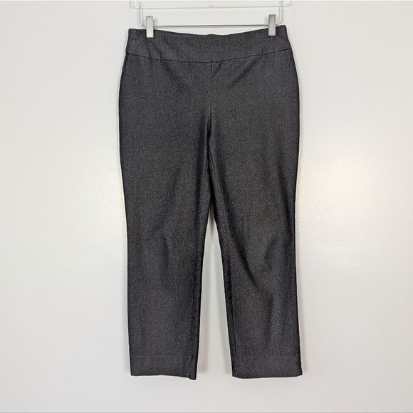Chico's So Slimming Dark Wash Cropped Jeans - Picture 1 of 10